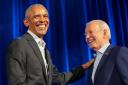 President Joe Biden, right, and former president Barack Obama (Alex BrandonAP)