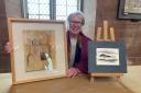 The work of Christine Benson, artist and co-organiser of the event, will be on display at St Martin's Church in Holt