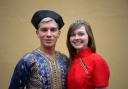 Paul Turvey as Aladdin with Louise Bent as the Princess in PODS award-winning show