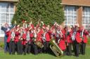 Stourport Band celebrates after success at Bedworth