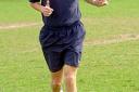 Richard Field training for the YMCA 10km race he is running in aid of the Craig Evans Appeal.