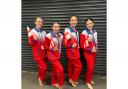 Lauren Mernagh, Matilda Price, Estelle Stanley and Felicity Stanley were selected to compete for England last October