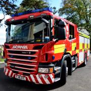 Ragley Mill Lane, Alcester is closed due to a property fire.