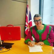 Rachel Maclean MP signs the new protections into law.