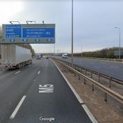 White broke the 70mph speed limit on the M5