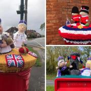 The Studley Stitchers have been busy creating post box toppers in and around the village.