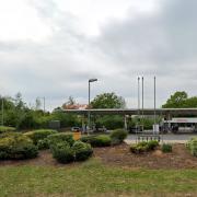 The Sainsbury's petrol station in Redditch