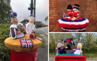 The Studley Stitchers have been busy creating post box toppers in and around the village.