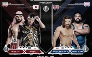 Former WWE Cruiserweight and tag team champion Brian Kendrick will appear at British Kingdom Pro Wrestling's Dawn of the Kingdom in Redditch
