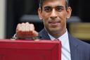 Chancellor of the Exchequer Rishi Sunak leaving 11 Downing Street, London before delivering his Budget to the House of Commons. Photo: PA.