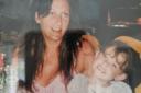Maz Dodsworth and her daughter at the age of 4