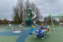 The playground at Arrow Valley Park in Redditch
