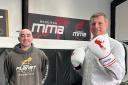 James Whiston of Redditch MMA with Ben Truslove
