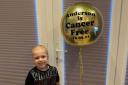 Anderson Pollard rang the end-of-treatment bell in October