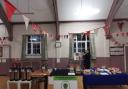 The 4 Chaps Brewery taproom in Wythall Village Hall.