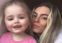 Chloe Welsh and her two-year-old daughter have been left with no heating or hot water