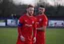 Reece Flanagan (left) and Ryan Wollacott are leaving Redditch United