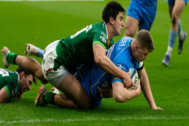 Action from London Irish versus Worcester Warriors on Saturday, March 5