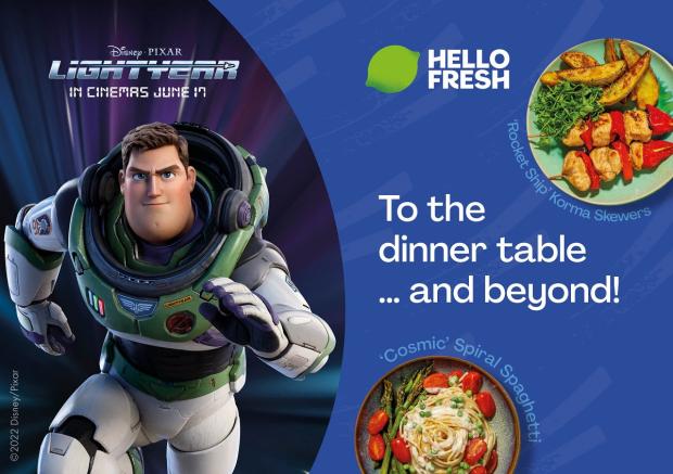 Redditch Advertiser: HelloFresh Lightyear recipie customers could win a once-in-a-lifetime trip to Florida. Picture: HelloFresh