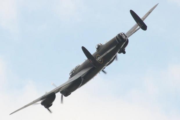 Redditch Advertiser: Lancaster Bomber. Image/ Graham Sansome.