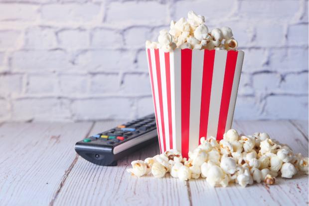 Redditch Advertiser: Popcorn and a TV remote (Canva)