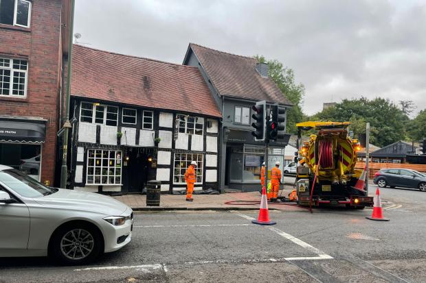All'angelo in Droitwich closes for one day to fix damage from flash flooding