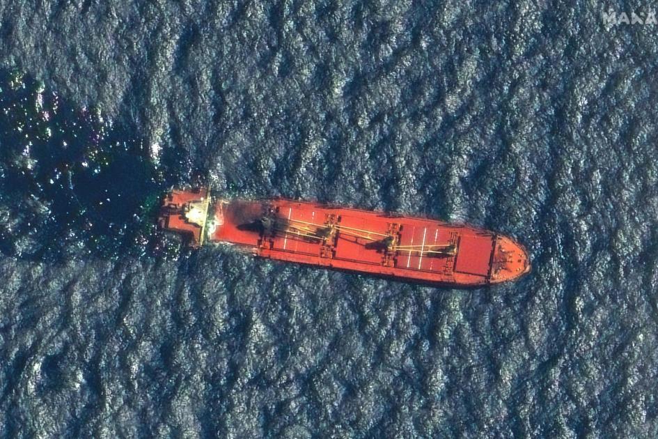 Ship sinks in Red Sea days after Houthi attack