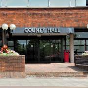 FAULT: County Hall in Worcester