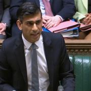 Rishi Sunak delivering the Spring Statement in the House of Commons on March 23. Photo: PA.