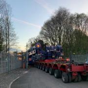 Transformer arriving into Feckenham.