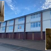 Matthew Moore and Patricia Hill are fed up with the mould in their flats.