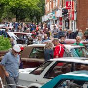 Visitors flocked to Redditch Classic Motor Show.,