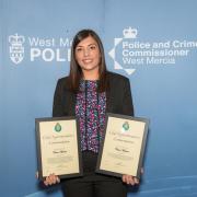 DC Claire Masters was recognised for her help in securing 14 charges