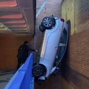 Car plunges from level 10 of multi-storey car park in Redditch