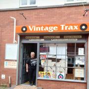 Ros Sidaway opened Vintage Trax a decade ago