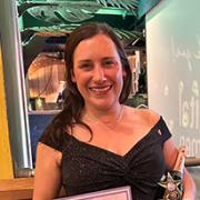 Steph Middleton-Foster won the Entrepreneur of the Year Award