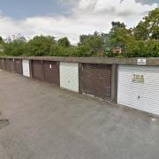 The 13 garages in Woodrow set to be demolished