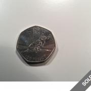 RARE: The Olympics 2012 wrestling 50p coin.