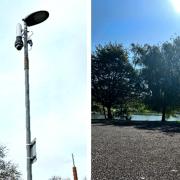 A new CCTV camera has been installed at Arrow Valley Country Park