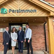 L to R: Stephen Cleveley, regional chair - Central and Wales, Beth Lodge, head of sales, Graydon Worthing, sales director and Russell Griffin, managing director