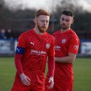 Reece Flanagan (left) and Ryan Wollacott are leaving Redditch United