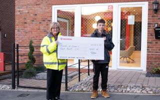 Redrow Midlands has donated £500 to Friends of Isaac's Food Bank