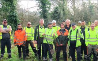The woodland team at Redditch Borough Council planted native oak, field maple, and cherry saplings at Hunt End Lane and Arrow Valley Park in December