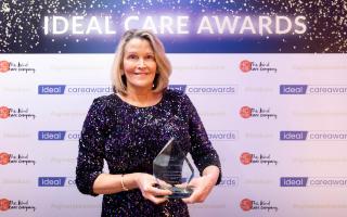 Caroline Paul, a care assistant at Millcroft Care Home in Redditch, received the 'Kindness in Care Award'