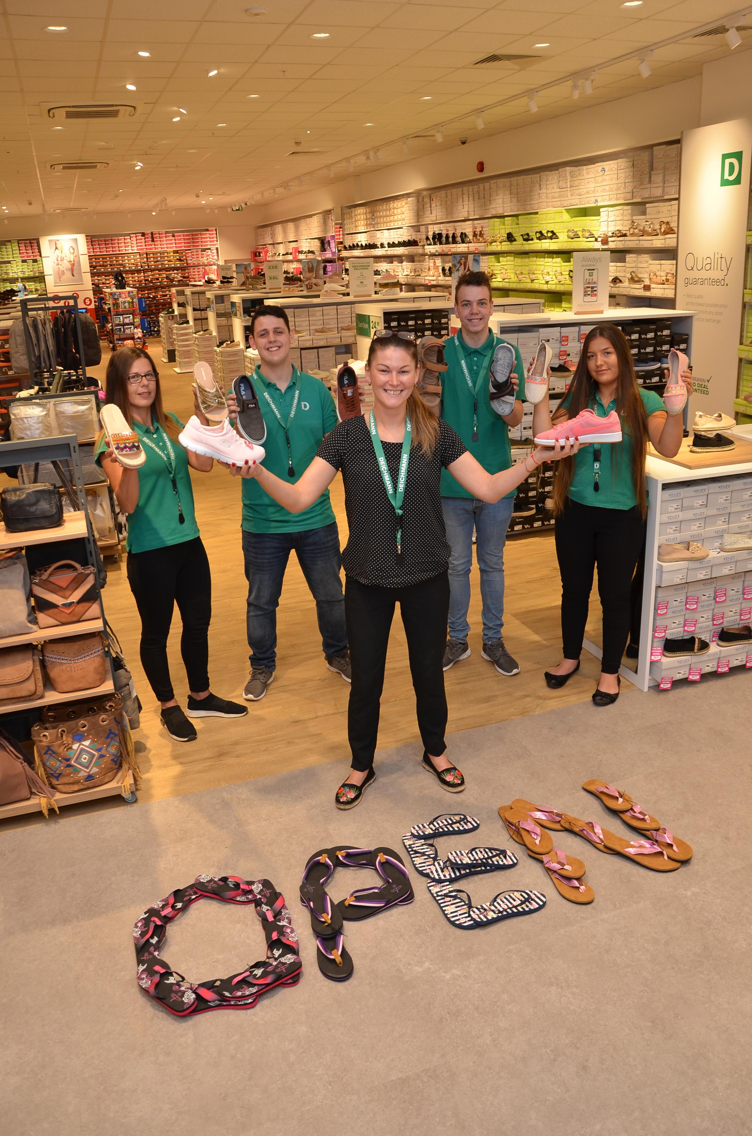 sum chant akse Shoe shop Deichmann reopens following £235k refurb | Redditch Advertiser